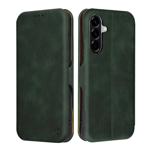 Etui na Samsung Galaxy A56 A566, Techsuit, Safe Wallet Plus, Zielony