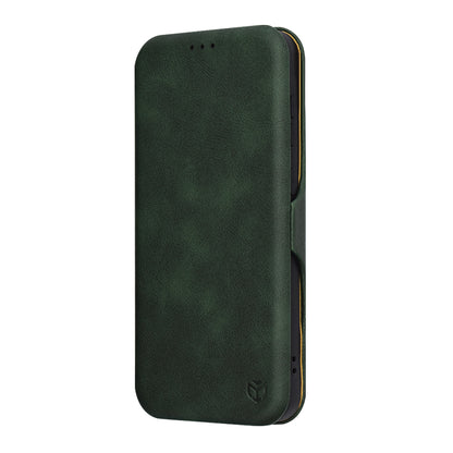Case for Samsung Galaxy A56 A566, Techsuit, Safe Wallet Plus, Green