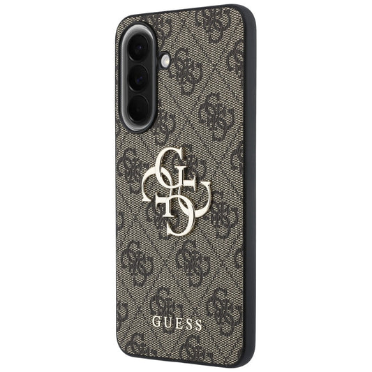 Etui na Samsung Galaxy A57 5G, Guess, 4G Big Logo, Brązowe