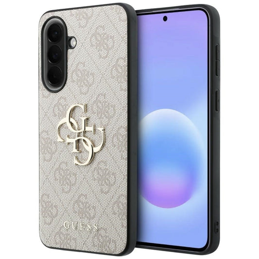 Etui na Samsung Galaxy A57 5G, Guess, 4G Big Logo, Różowe