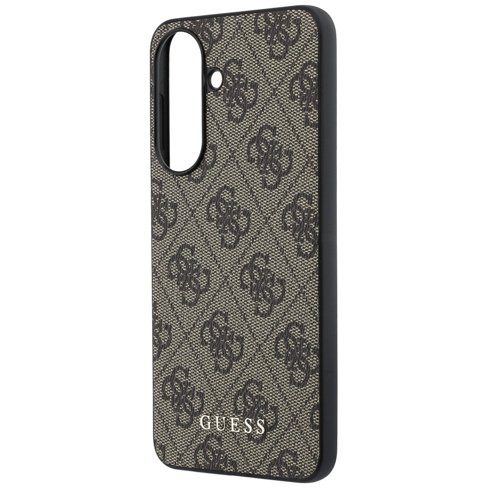 Case for Samsung Galaxy A57 5G, Guess, 4G Classic Logo Charm, Brown