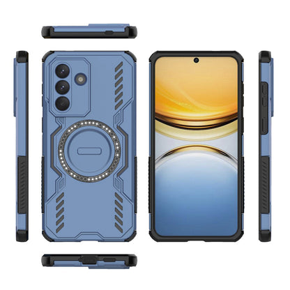 Etui na Samsung Galaxy A57 5G, Techsuit, ArmorMag, Niebieskie
