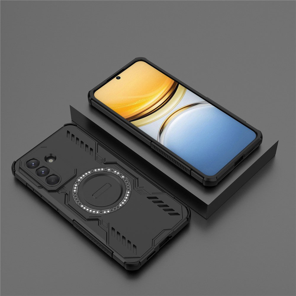 Etui na Samsung Galaxy A57 5G, Techsuit, ArmorMag, Czarne