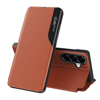 Etui na Samsung Galaxy A57 5G, Techsuit, eFold, Pomarańczowe
