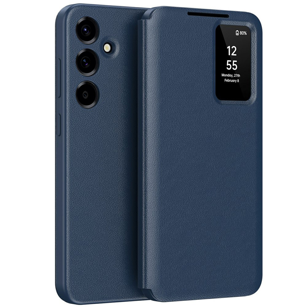 Etui na Samsung Galaxy A57 5G, Techsuit, SmartView, Niebieskie