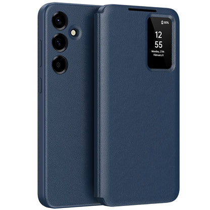 Etui na Samsung Galaxy A57 5G, Techsuit, SmartView, Niebieskie
