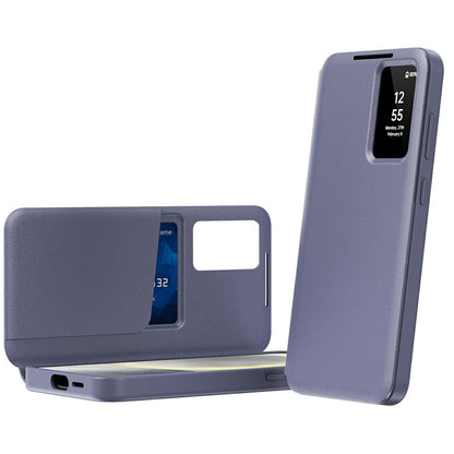 Etui na Samsung Galaxy A57 5G, Techsuit, SmartView, Fioletowy