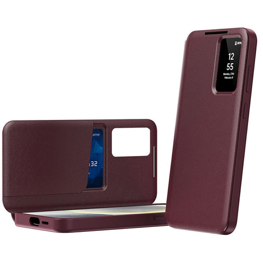 Etui na Samsung Galaxy A57 5G, Techsuit, SmartView, Czerwone
