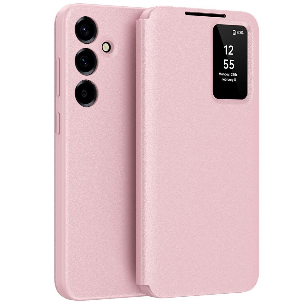 Etui na Samsung Galaxy A57 5G, Techsuit, SmartView, Różowy