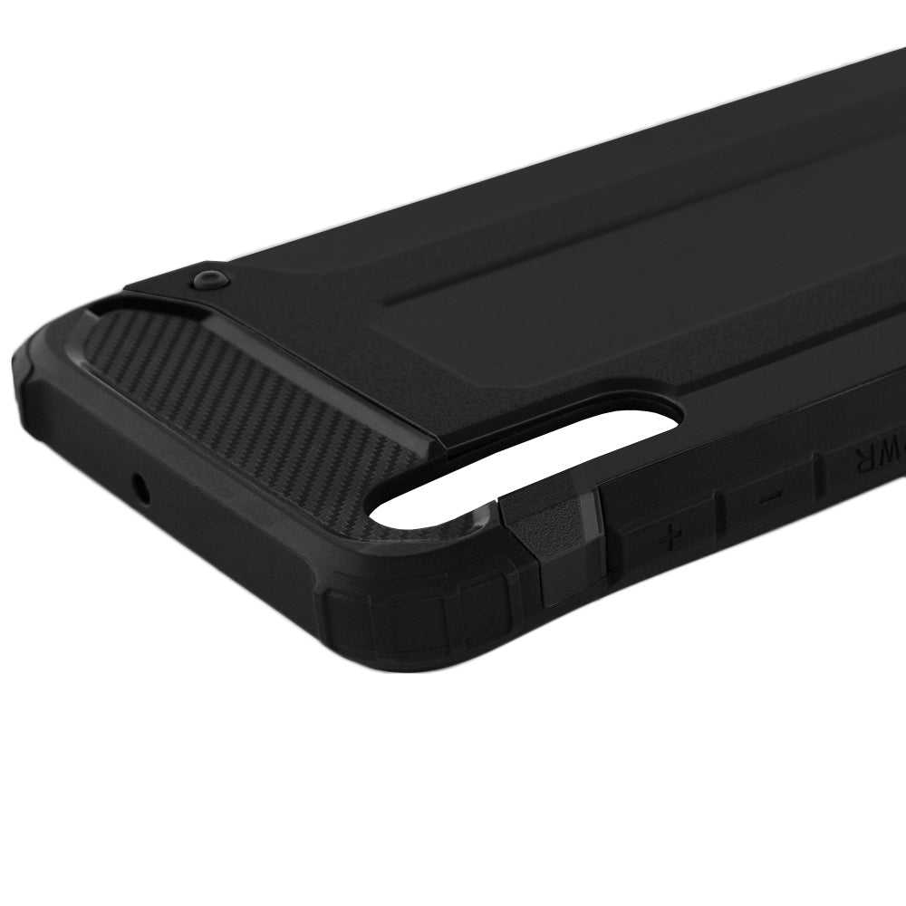 Case for Samsung Galaxy A70s A707 / A70 A705, Techsuit, Hybrid Armor, Black