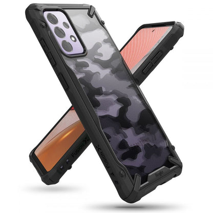 Etui na Samsung Galaxy A72 A725 / A72 5G A726, Ringke, Fusion X Design, Camouflage