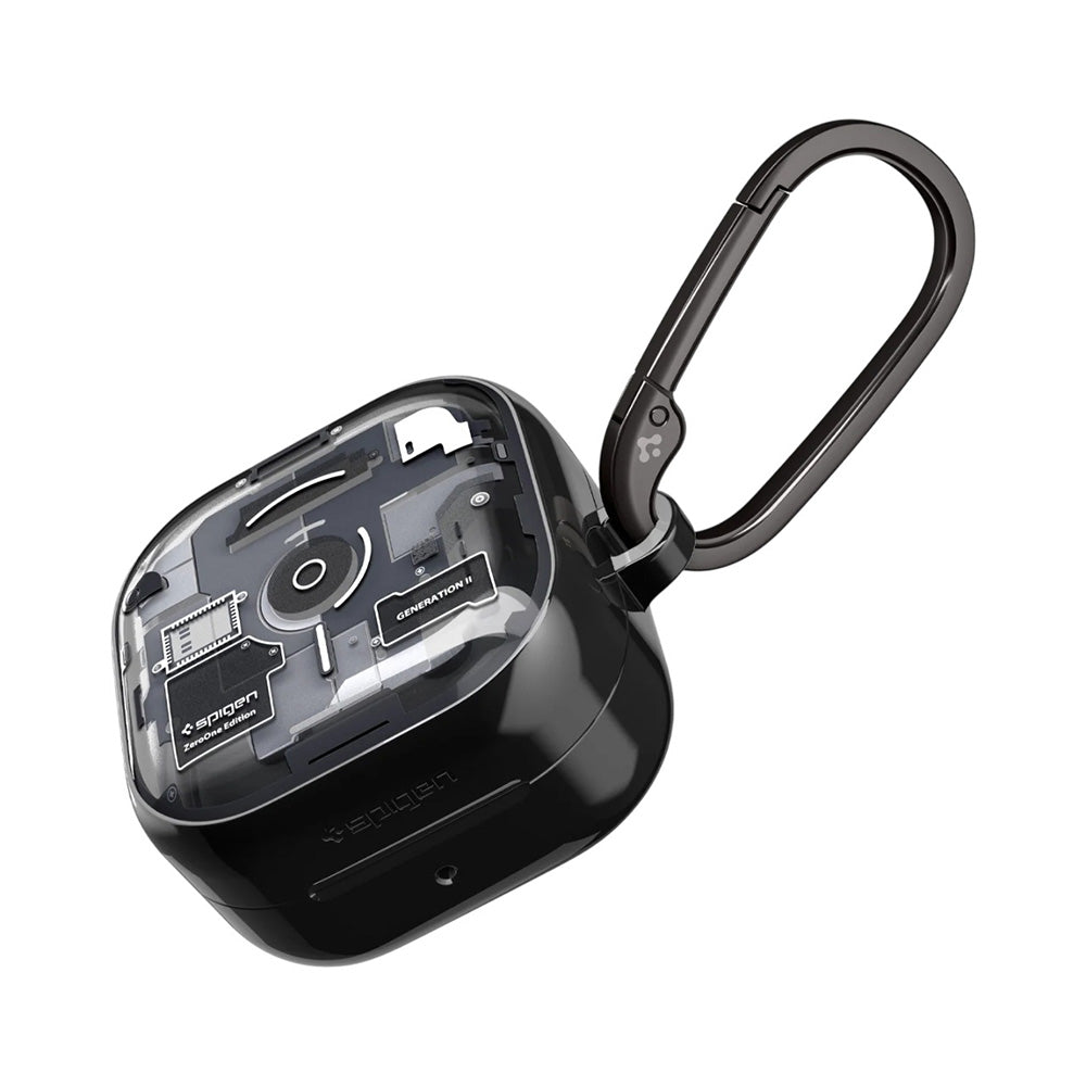 Etui na Samsung Galaxy Buds4 / Buds4 Pro, Spigen, Ultra Hybrid, czarne ACS11201