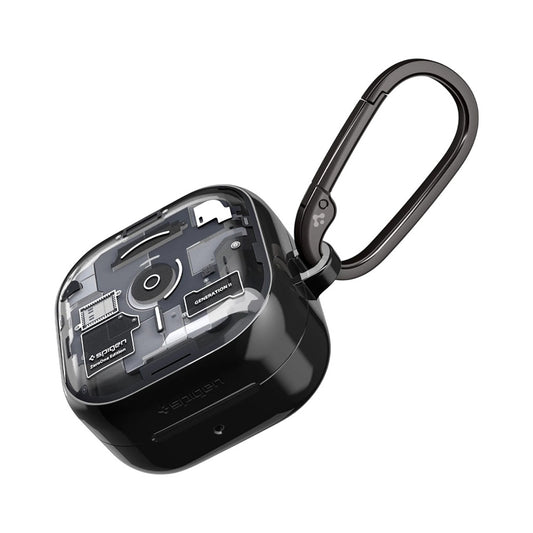 Etui na Samsung Galaxy Buds4 / Buds4 Pro, Spigen, Ultra Hybrid, czarne ACS11201