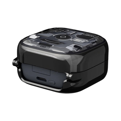 Etui na Samsung Galaxy Buds4 / Buds4 Pro, Spigen, Ultra Hybrid, czarne ACS11201