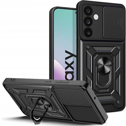 Etui na Samsung Galaxy M56 M566, Techsuit, CamShield, Czarna
