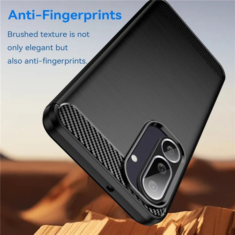 Etui na Samsung Galaxy M56 M566, Techsuit, Carbon, Czarny