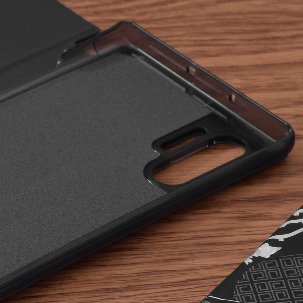 Etui na Samsung Galaxy Note 10+ 5G N976 / Note 10+ N975, Techsuit, eFold, czarne
