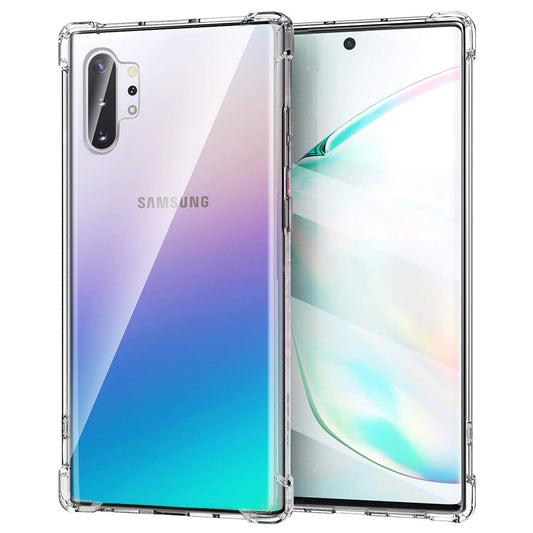 Etui na Samsung Galaxy Note 10+ 5G N976 / Note 10+ N975, Techsuit, odporne na wstrząsy, przezroczyste