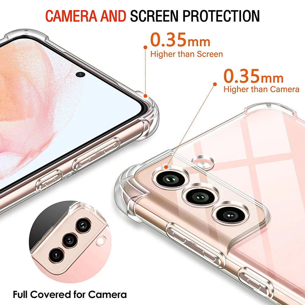 Etui na Samsung Galaxy Note 10+ 5G N976 / Note 10+ N975, Techsuit, odporne na wstrząsy, przezroczyste