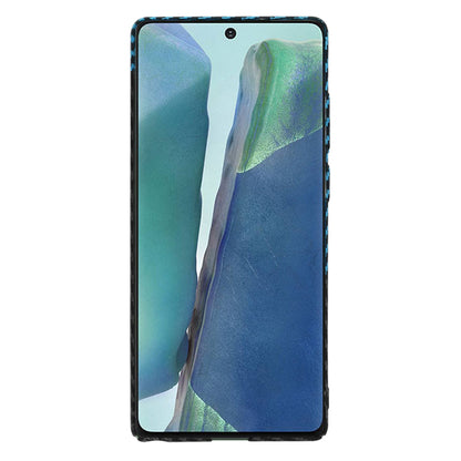 Etui na Samsung Galaxy Note 20 5G N981 / Note 20 N980, Techsuit, Carbonite FiberShell, Czarna Bleu