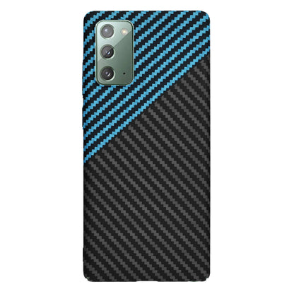 Etui na Samsung Galaxy Note 20 5G N981 / Note 20 N980, Techsuit, Carbonite FiberShell, Czarna Bleu