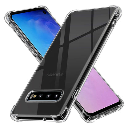 Etui na Samsung Galaxy S10 G973, Techsuit, Shockproof Clear, Przezroczyste