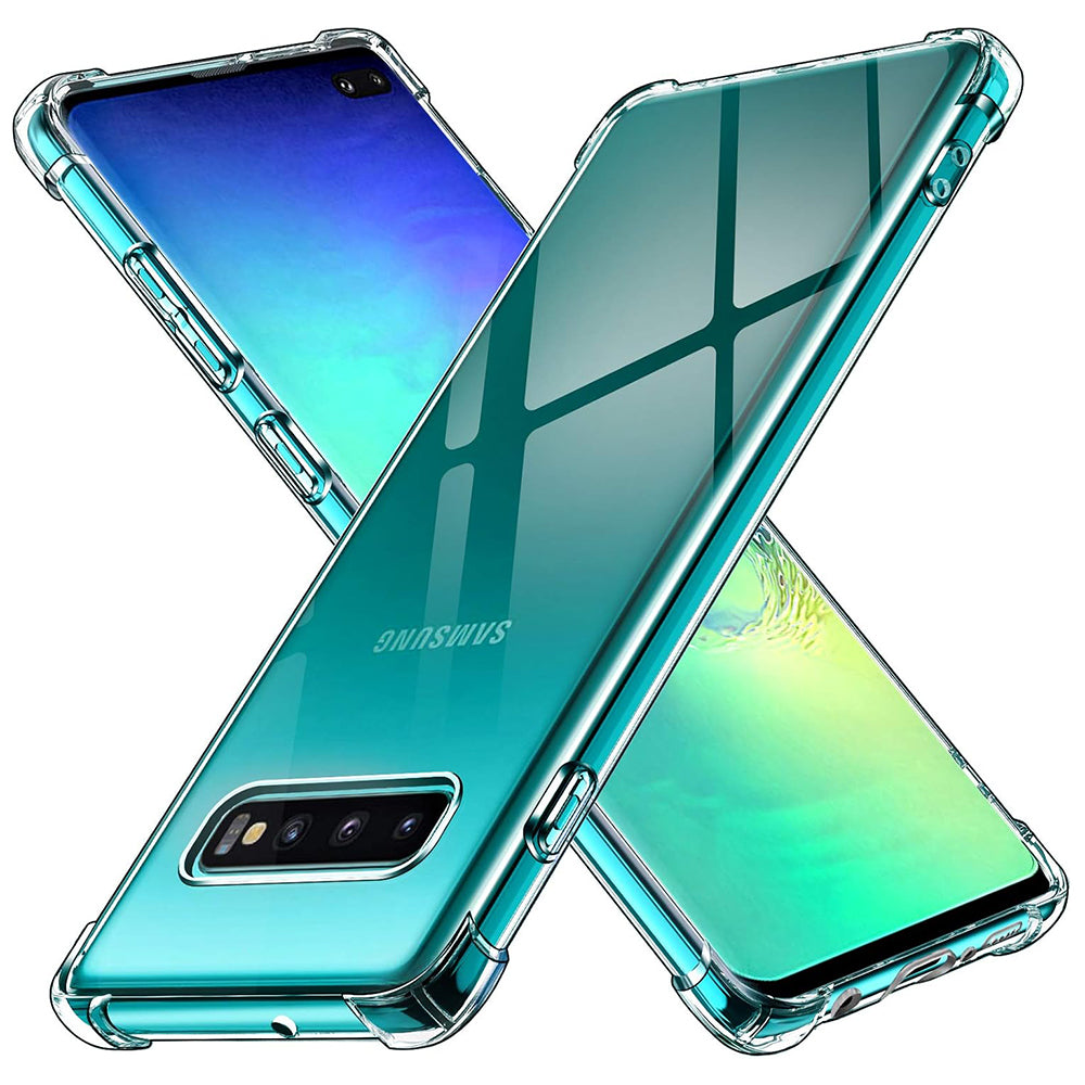 Etui na Samsung Galaxy S10+ G975, Techsuit, Shockproof Clear, Przezroczyste