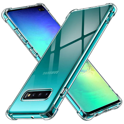 Etui na Samsung Galaxy S10+ G975, Techsuit, Shockproof Clear, Przezroczyste