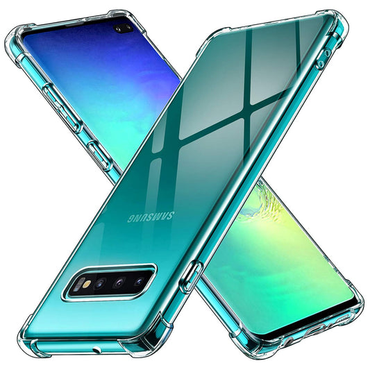 Etui na Samsung Galaxy S10+ G975, Techsuit, Shockproof Clear, Przezroczyste