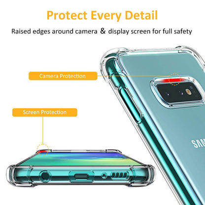 Etui na Samsung Galaxy S10e G970, Techsuit, Shockproof Clear, Przezroczyste
