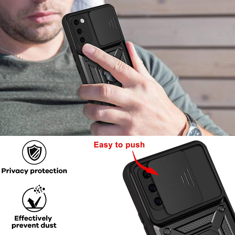 Etui na Samsung Galaxy S20 5G G981 / S20 G980, Techsuit, CamShield, czarne