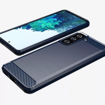 Etui na Samsung Galaxy S20 FE 2022 G781 / S20 FE 5G G781 / S20 FE G780, Techsuit, Carbon, Niebieskie