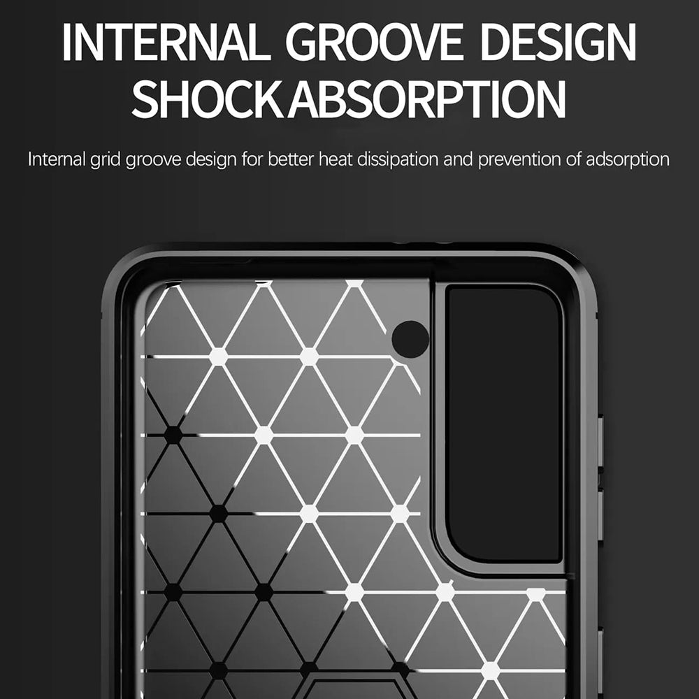 Etui na Samsung Galaxy S20 FE 2022 G781 / S20 FE 5G G781 / S20 FE G780, Techsuit, Carbon, Niebieskie