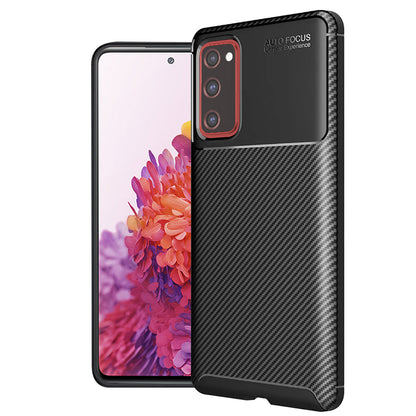 Etui na Samsung Galaxy S20 FE 2022 G781 / S20 FE 5G G781 / S20 FE G780, Techsuit, CarbonFiber, czarne