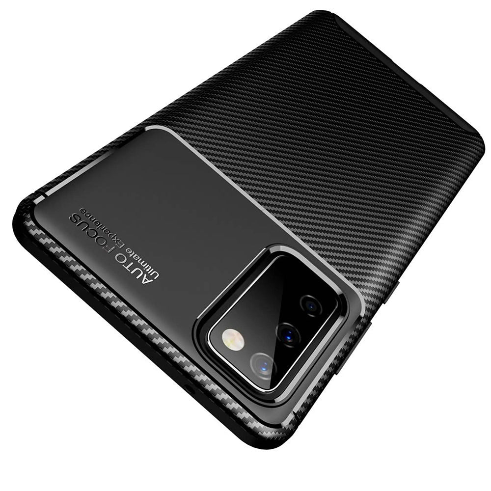 Etui na Samsung Galaxy S20 FE 2022 G781 / S20 FE 5G G781 / S20 FE G780, Techsuit, CarbonFiber, czarne