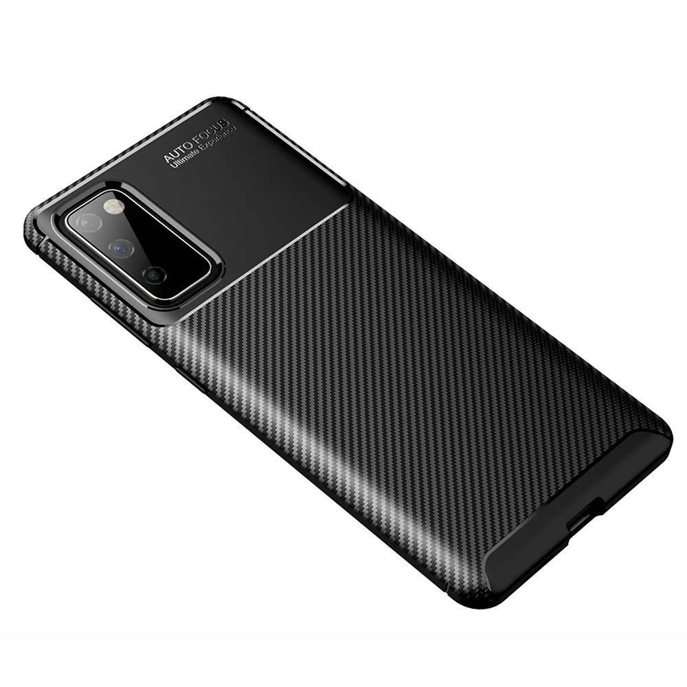 Etui na Samsung Galaxy S20 FE 2022 G781 / S20 FE 5G G781 / S20 FE G780, Techsuit, CarbonFiber, czarne