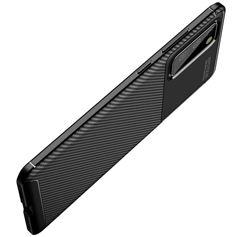 Etui na Samsung Galaxy S20 FE 2022 G781 / S20 FE 5G G781 / S20 FE G780, Techsuit, CarbonFiber, czarne