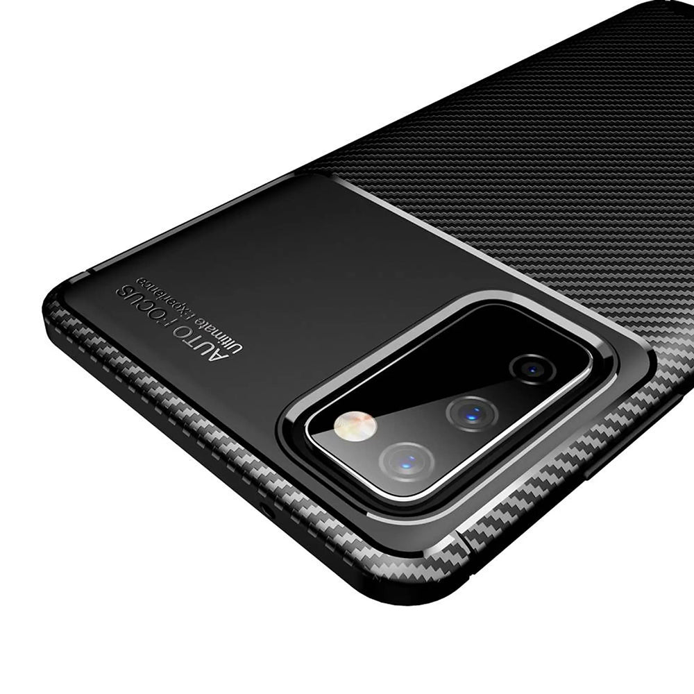Etui na Samsung Galaxy S20 FE 2022 G781 / S20 FE 5G G781 / S20 FE G780, Techsuit, CarbonFiber, czarne