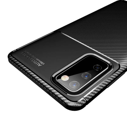 Etui na Samsung Galaxy S20 FE 2022 G781 / S20 FE 5G G781 / S20 FE G780, Techsuit, CarbonFiber, czarne