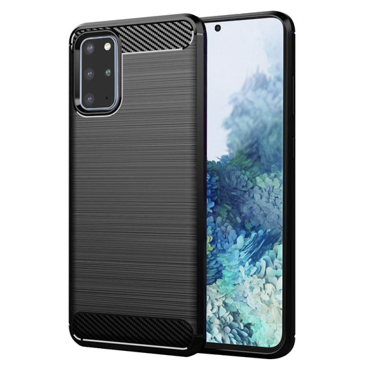 Etui na Samsung Galaxy S20+ 5G G986 / S20+ G985, Techsuit, Carbon, Czarny
