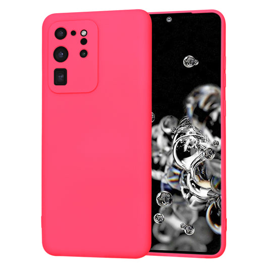 Etui na Samsung Galaxy S20 Ultra 5G G988 / S20 Ultra G988, Techsuit, SoftFlex, Ciemnoróżowy