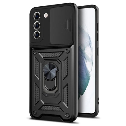 Etui do Samsung Galaxy S21 5G G991, Techsuit, CamShield, Czarny