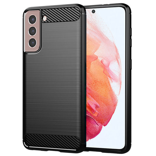 Etui na Samsung Galaxy S21 5G G991, Techsuit, Carbon, Czarny