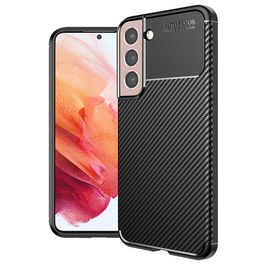 Etui na Samsung Galaxy S21 5G G991, Techsuit, CarbonFiber, Czarny