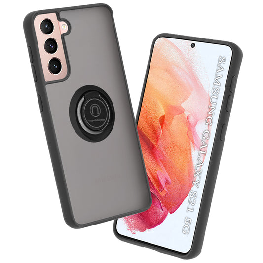 Etui na Samsung Galaxy S21 5G G991, Techsuit, Glinth, Czarne