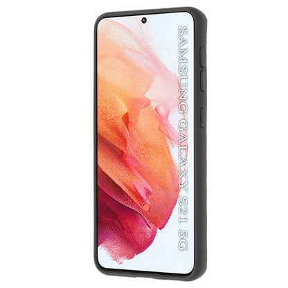 Etui na Samsung Galaxy S21 5G G991, Techsuit, Glinth, Czarne