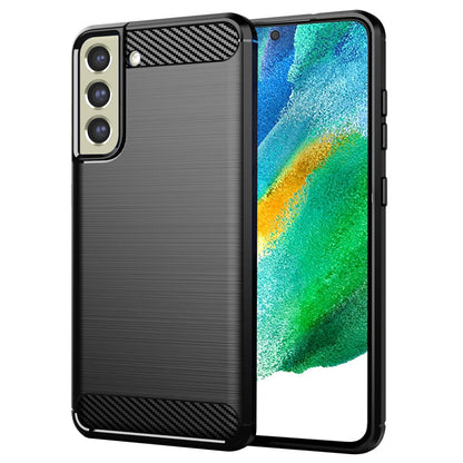 Etui na Samsung Galaxy S21 FE 5G G990, Techsuit, Carbon, Czarny