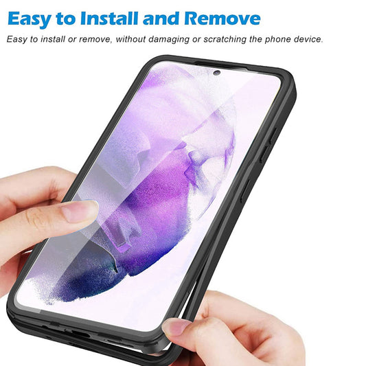 Etui na Samsung Galaxy S21 FE 5G G990, Techsuit, ColorVerse 360, Czarny