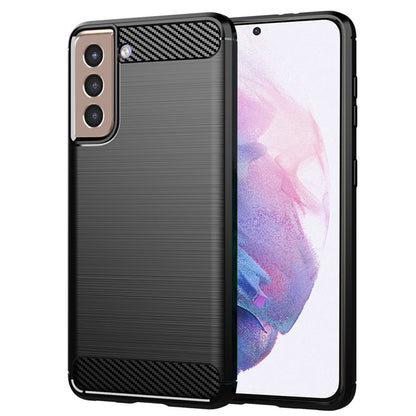 Case for Samsung Galaxy S21+ 5G G996, Techsuit, Carbon, Black