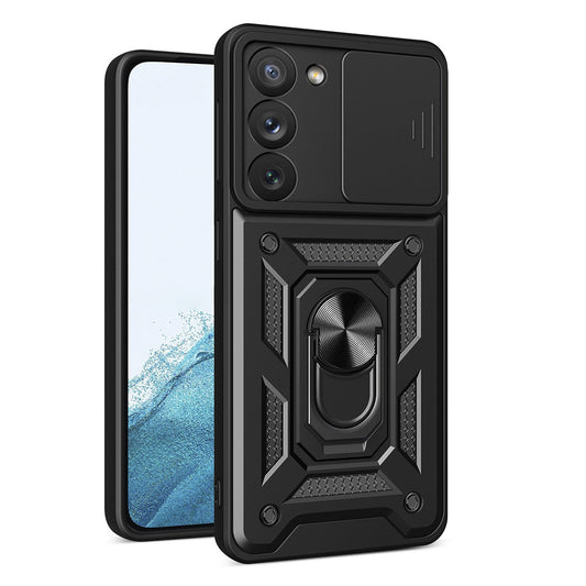 Etui do Samsung Galaxy S22 5G S901, Techsuit, CamShield, czarne